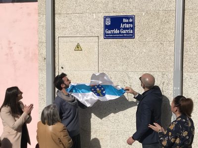Arturo Garrido ya vive para siempre en la Moaña que diseñó