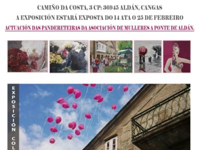 Adicam organiza una exposición de pintura en la residencia de mayores de Aldán