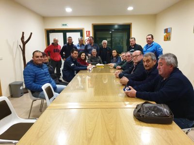 Concello y comunidad de montes de Ardán analizan al funcionamiento de la depuradora de A Pastoriza
