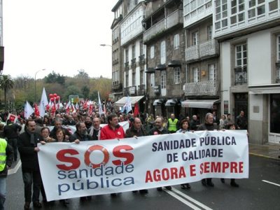 El Concello de Moaña pondrá dos autobuses para la manifestación que convoca SOS Sanidade el próximo domingo en Santiago