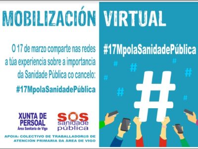 Movilización virtual #17MpolaSanidadePública