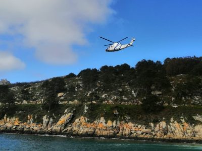 Un pesquero de Moaña encuentra el cadáver de un hombre en las Cíes