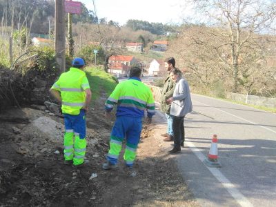 Fandiño quere recuperar o vial dende O Viso ata O Hío