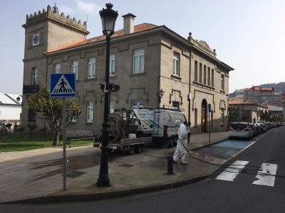 Reunión telemática de portavoces en el Concello de Marín