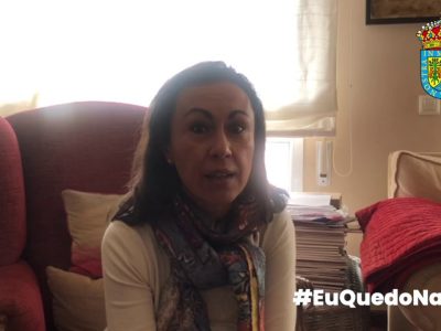 La alcaldesa de Marín manda un mensaje de ánimo y de concienciación a sus vecinos