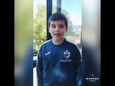 Los benjamines del Beluso animan el confinamiento con un vídeo