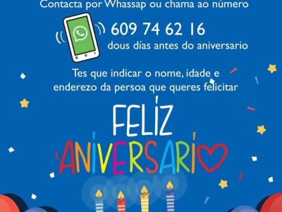 La Policía Local de Moaña te felicita el cumpleaños