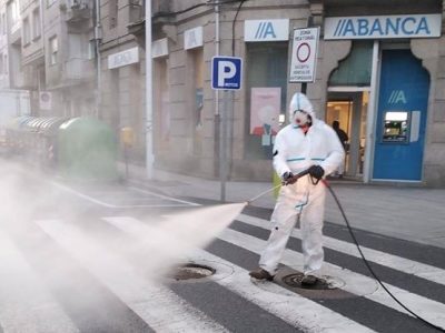 O Concello de Bueu segue coa loita contra do coronavirus