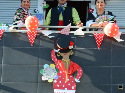 Bueu se pasa a las sevillanas para celebrar la Feria de Abril en pleno confinamiento