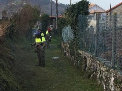 Marín notifica aos propietarios de parcelas ubicadas en franxas secundarias a obligatoriedade de limpalas para loitar contra os incendios