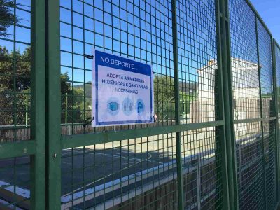 Abren las pistas deportivas al aire libre de Marín