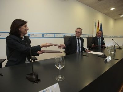 Convenio para que Ence contrate a recién titulados de la provincia de Pontevedra