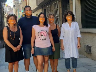 Ésta es la nueva directiva de la asociación de comerciantes «Cangas Vella»