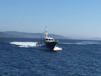 Denuncian a un grupo de personas que estaban sin mascarilla en la Isla de Ons