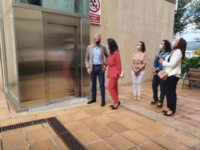 A punto el ascensor del Museo Manuel Torres