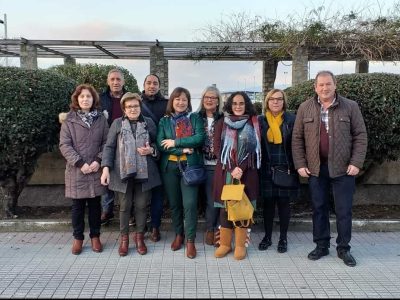 Alfombristas de Bueu participarán en la elaboración de una alfombra en la plaza María Pita de A Coruña