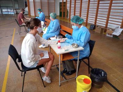 294 alumnos se incorporan a la Escuela Naval de Marín tras cometerse al test del Covid-19