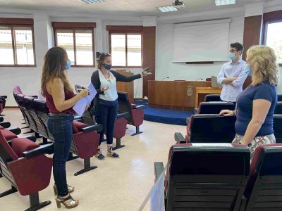A Biblioteca Vidal Pazos afina o seu protocolo para a celebración de actividades culturais