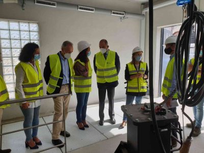La nueva estación de bombeo de Marín evitará constantes alivios a la Ría en días de lluvia