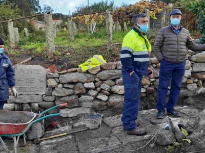 Bueu acondiciona a «Fonte de Requeixo»