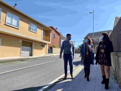 Nova iluminación na zona de A Brea-Ameal para mellorar a visibilidade e a seguridade viaria