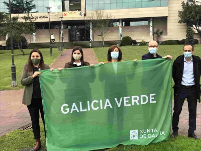 El DOG publica hoy la concesión de la Bandeira Verde al Concello de Moaña