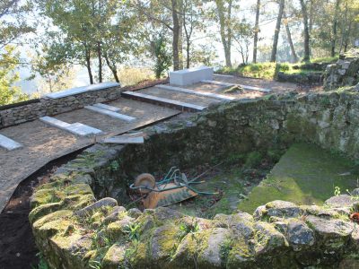 Piden la «paralización inmediata» de las obras en A Subidá por ser un «atentado» contra los castros
