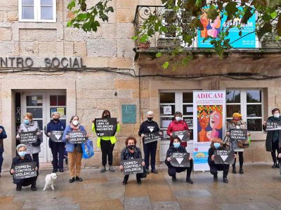Cangas, de luto por las víctimas de la violencia machista