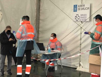 El Sergas también hará en los próximos días un cribado masivo en Cangas