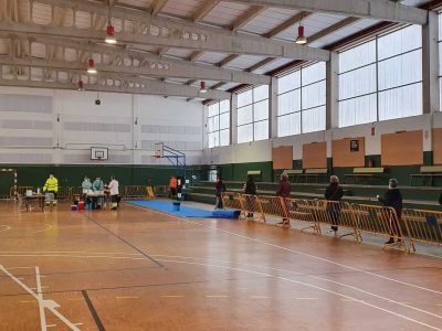 El 71% de los vecinos de Cangas citados para la PCR acuden a Rodeira a hacerse la prueba