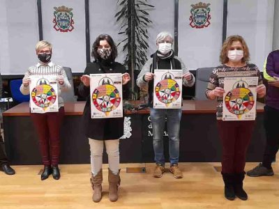 Llega a Moaña una exposición fotográfica con las obras florales de los alfombristas de Galicia