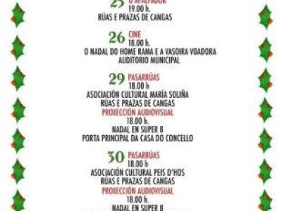Programación para Navidad en Cangas