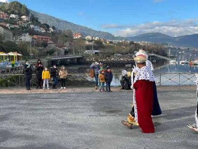 Un permiso de Tráfico impide que los Reyes recorran los tramos de la N-554 a su paso por Vilaboa