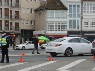Seis denuncias por incumplir el cierre perimetral en Marín y dos por conducir drogados