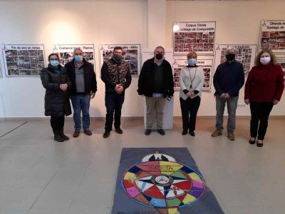 Abierta la exposición de alfombristas hasta el 13 de enero