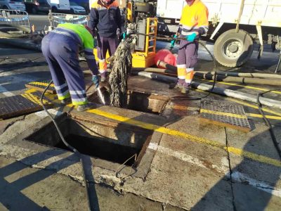 El nuevo colector de la Avenida de Ourense ya está funcionando