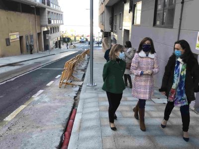 Las obras de la calle Estrada de Marín podrían llegar a su fin en 15 días