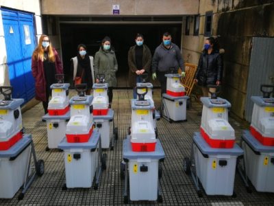 Listas as bases para o préstamo a particulais das biotrituradoras da Mancomunidade