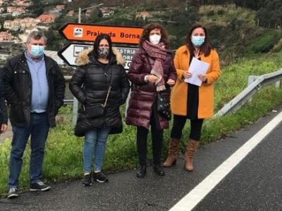 Los socialistas reclaman a la Xunta la ejecución de la senda peatonal Meira-Domaio antes de perder los fondos europeos