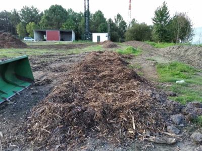 El sistema de compostaje en Vilaboa absorbe 750 toneladas al año de residuos orgánicos
