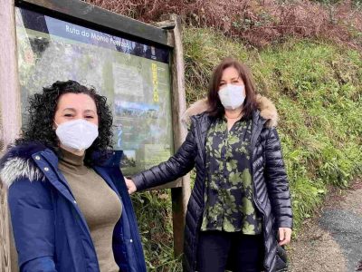 El Concello habilita herramientas digitales para consultar las rutas de senderismo de Marín a pie