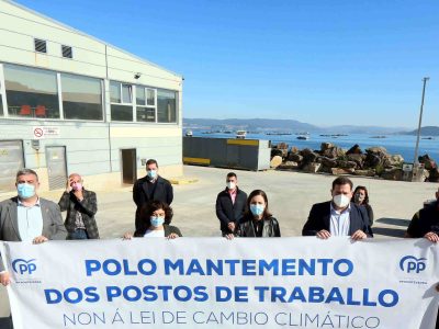 Ofensiva del PP a la Ley de Cambio Climático:  «Supondrá el cierre de conserveras y depuradoras en la comarca del Morrazo»