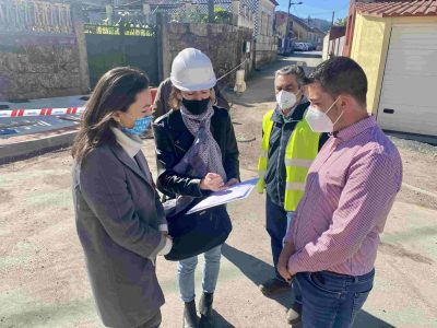 Las obras de humanización del Camiño Vello en Seixo avanzan a muy buen ritmo