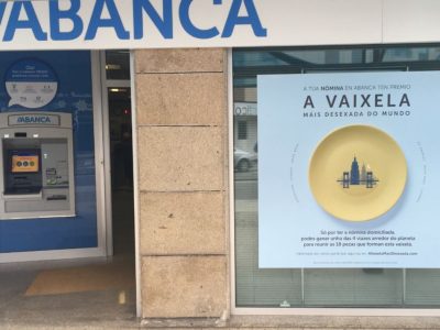 El BNG lleva al Parlamento el cierre de la oficina de Abanca de Ramón Cabanillas