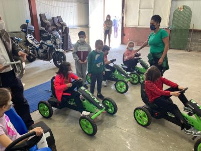 Alumnos del Ceip Castrillón de Coiro se convierten en políticos por un día