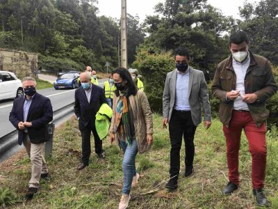 A senda peonil entre Seixo e  Bagüín estará finalizada a principios de 2022