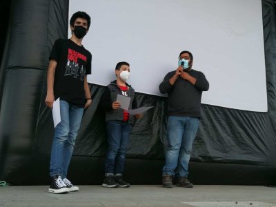 Darío Rodríguez e Mateo Sendín recollen os premios do cómic Concello de Moaña 2021