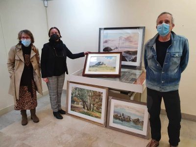 A familia do pintor Alejandro Paisa dona catro cadros do artista ao Museo Torres