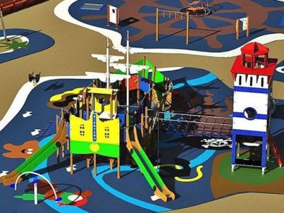 Carro denuncia el uso de «pavimento tóxico» en el Parque del Barco de Moaña