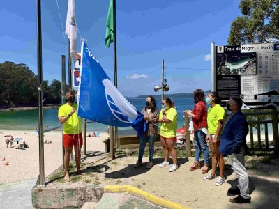 Marín iza as súas Bandeiras Azuis